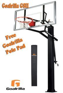 Goalrilla GS II Basketball Goal System w Pole Pad
