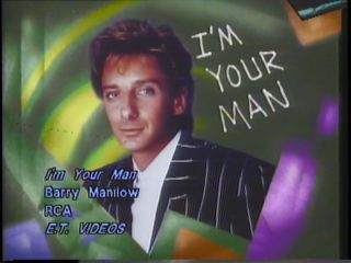   1986 U Matic 80s Promo Music Video Barry Manilow Chaka Khan DVD