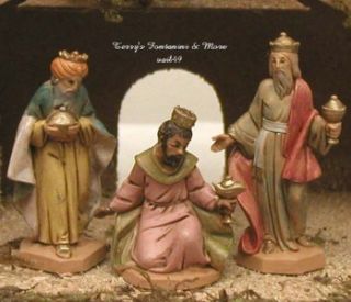 Fontanini Depose Italy 2 5 Kings Balthazar Gaspar Melchior Nativity 