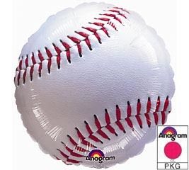 Realistic Baseball World Series Sports Party Balloon