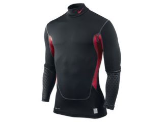 Nike Pro Combat Hyperwarm Shield 1.2 Mock Mens Training Shirt