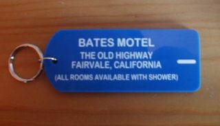 This is a very rare item, its a room key fob for The Bates Motel 