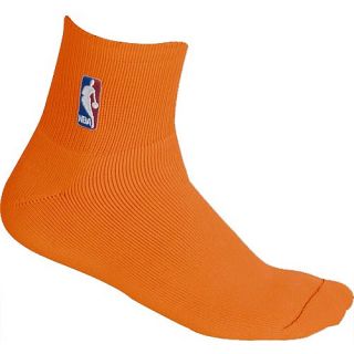 Official NBA Logoman Orange Quarter Socks Size Med 5 10