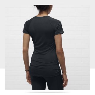 Nike Store. Nike Pro Essentials Fitted V Neck Womens Shirt