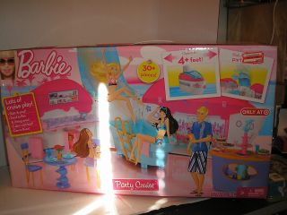 Barbie Party Cruise SHIP Play Set New 