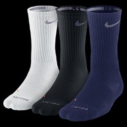 Nike Nike Dri FIT Half Cushion Crew Socks Reviews & Customer Ratings 