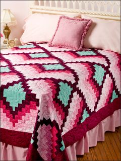 Beautiful Bargello Quilts Patterns Book Patchwork Heart