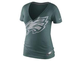  Nike Tri Reverse Logo (NFL Eagles) Womens T Shirt