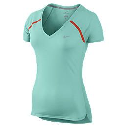 Nike Tailwind Short Sleeve V Neck Camiseta de running   Mujer 456363 