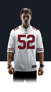 Nike Store. NFL San Francisco 49ers (Patrick Willis) Mens Football 