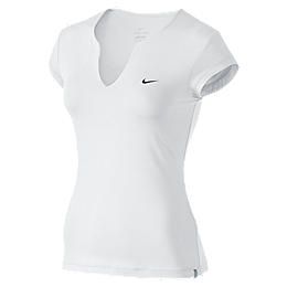 Maglia da tennis a maniche corte Nike Pure   Donna 425957_100_A