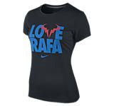 Nike Love Rafa Womens Tennis T Shirt 555377_010_A