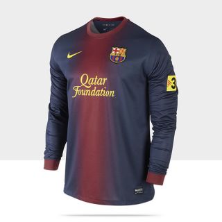 2012/13 FC Barcelona Replica Long Sleeve Mens Football Shirt