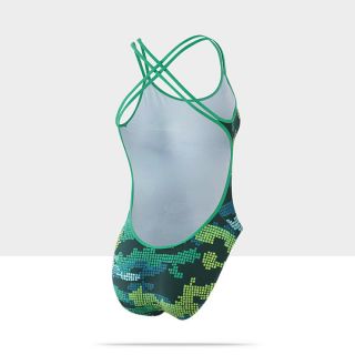 Nike Spider Back Camo Womens Swimsuit TESS0039_320_B
