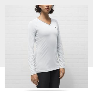 Nike Pro Core Fitted II Womens Shirt 458665_100_A
