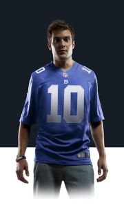 NFL New York Giants (Eli Manning) Mens Football Home Limited Jersey 