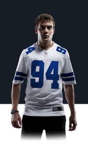   Demarcus Ware Mens Football Home Limited Jersey 468919_104_A_BODY