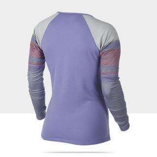  Nike Pro Printed Hyperwarm Crew Womens Shirt