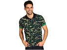 Lacoste L!VE S/S Pique Camouflage Color Block Polo Shirt   Zappos 