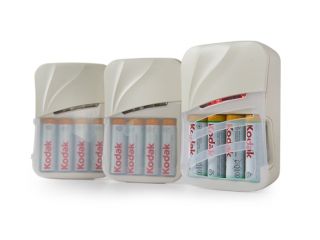 Kodak Smart Charger Bundle with 12 Rechargeable NiMH AA Batteries