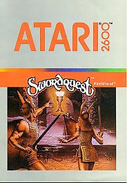 Swordquest Fireworld Atari 2600, 1982