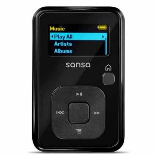 SanDisk Sansa Clip SDMX18R Black 8 GB Digital Media Player