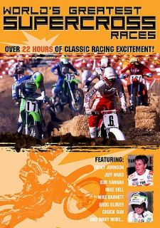 Worlds Greatest Supercross Races DVD, 2006, 5 Disc Set