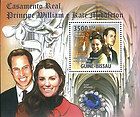 guinea bissau 2011 stamp royal wedding prince william 5 buy