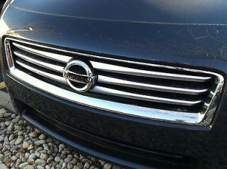 2009 2011 NISSAN MAXIMA OEM FACTORY BRUSHED ACCENT GRILLE   COMES WITH 