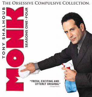   Compulsive Collection Seasons 1   4 DVD, 2006, 16 Disc Set