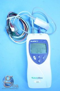 Welch Allyn Micropaq 408 ECG SpO2 Patient Wearable Monitor Telemetry 