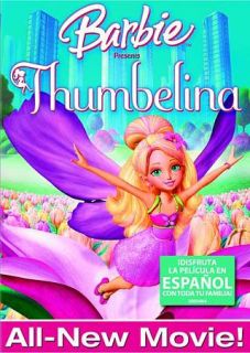 Barbie Presents Thumbelina (DVD, 2009, S