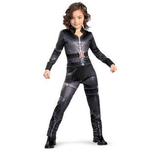 Black Widow Child Size 4 6 Avengers 2012 Movie Classic Costume 