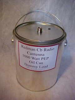 redman cb ham radio cantenna 1000 watt can dummy load