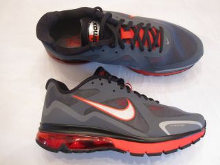 Nike Air Max Alpha+ 2011 Black/Red Mens Running Shoes #454347 006 $140 