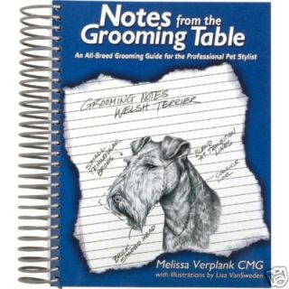 notes from the grooming table groomer how to book new