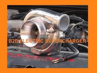 Electric Supercharger Turbo Power Air Intake Do It Yourself Manual On 