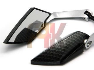 Newly listed SILVER CARBON CUSTOM 10MM SIDE MIRRORS FOR SUZUKI GSX R 