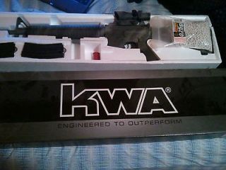 newly listed kwa m16br electric airsoft gun 2gx 400 fps time