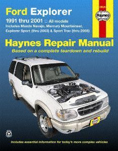Haynes Publications 36024 Repair Manual (Fits: Ford Explorer Sport 