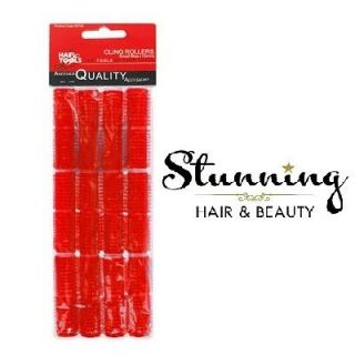 12 x 13mm Velcro Rollers, Red   Small By Hair Tools, Cling Roller