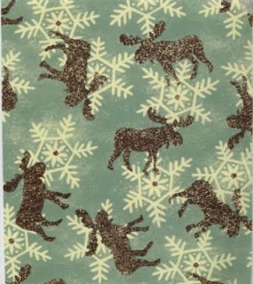 rustic moose gift wrapping paper giant 26 x30 roll time