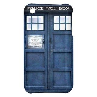 Dr Who Tardis Police Public Call Box Apple iPhone 3G/3GS Hard Case 