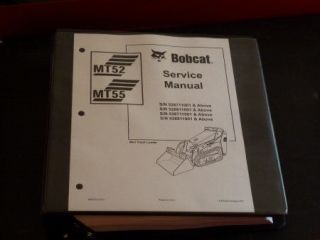 Bobcat MT52, MT55 Bobcat Mini Track Loader Service Manual, 6903372 (2 