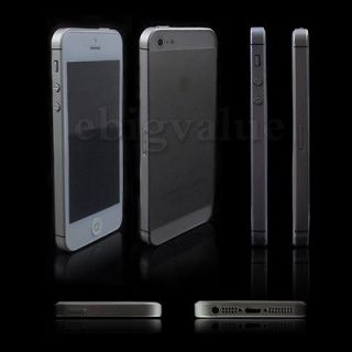PCS White/Silver Fake Display Blank Screen Dummy for Apple iPhone 5 