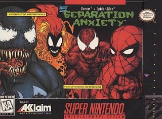 Venom   Spider Man Separation Anxiety Super Nintendo, 1995