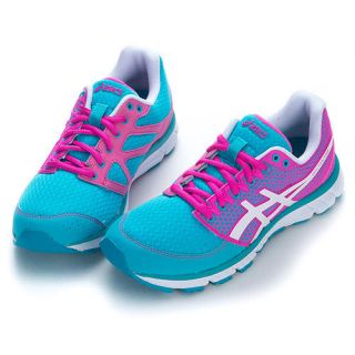 ASICS Womens Gel Volt 33 Running Shoes Light Blue/Pink T279N 4801#G29 