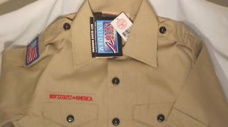 BSA Boy Scout Uniform Shirt Youth Large NEW Short Sleeve or Long