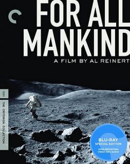 For All Mankind Blu ray Disc, 2009, Criterion Collection 40th 