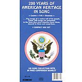200 Years of American Heritage in Song 100 Song Collection by Great 